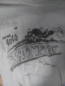 Rat Fink reunion 5k race mens med. T shirt Blue virtual covid 2020 toilet paper - Picture 1 of 2