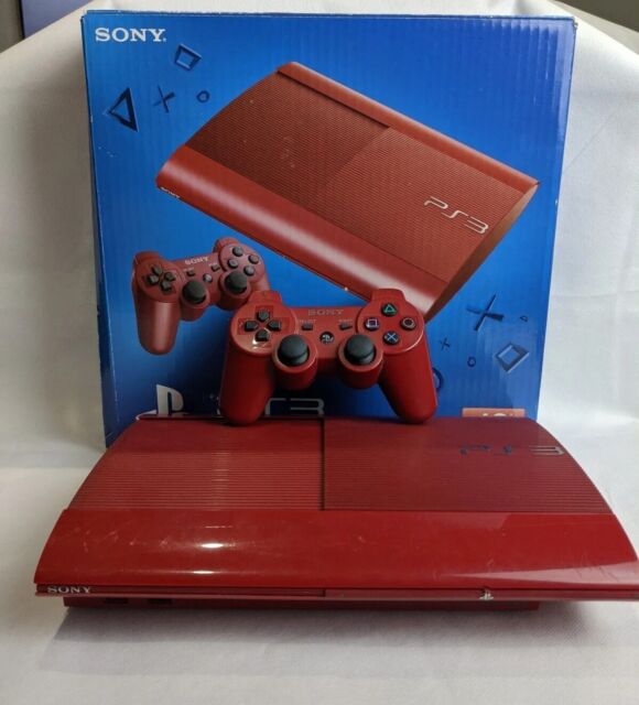 CONSOLA PS3 SLIM 500GB ROJA