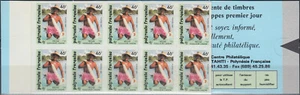 French Polynesia Booklet Fishing Colour Lagoon 1993 MNH-18 Euro - Picture 1 of 1