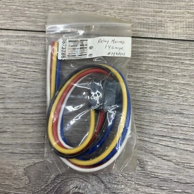 12V DC SPDT 30/40A Relay & Socket Harness 5 Wire 16-14 GA Gauge Plug End - Image 1 of 4