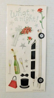 Álbum de recortes de boda pegatinas anillo vestido de ducha pastel corazones primeros subtítulos de hogar Foto 1 de 3