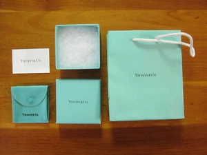 Tiffany & Co. Empty Packaging Blue Gift Box, Pouch, Shopping Bag - Picture 1 of 3