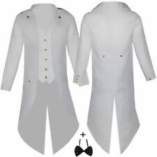 New Hot Vintage Men's Tailcoat Jacket Gothic Victorian Long Coat Halloween Coat