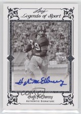 2012 Leaf Legends of Sport Auto Silver /10 Hugh McElhenny #BA-HM1 Auto HOF