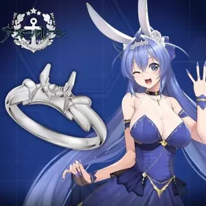 Anillo de dedo hecho a mano Azur Lane Cosplay Serie de moda Anillo Anime Circle Regalo - Imagen 1 de 4