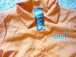 LEG AVENUE PRISON JUMPSUIT-ORANGE IS THE NEW BLACK - Picture 1 of 2