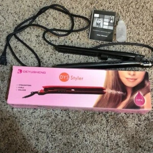 Steam Flat Iron Hair Straightener DYS Styler 55 watt - Picture 1 of 1