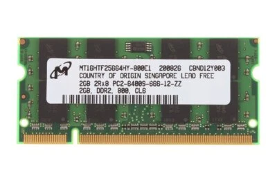 2GB Apple iMac 8.1 A1224 / 8.1 A1225 DDR2 PC2-6400S Laptop RAM Notebook Memory - Image 1 of 4