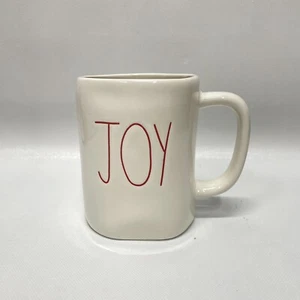 RAE DUNN Joy Red Mug Magenta - Picture 1 of 4