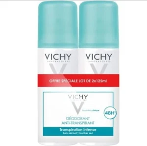 Vichy Deodorant Antiperspirant 2 X 125ml Spray Aero 48h Dry Touch FREE SHIPPING!