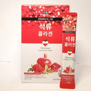 EL amor Premium Pomegranate Collagen Jelly Stick 20g*10pcs Fish Collagen K-Food  - Picture 1 of 7