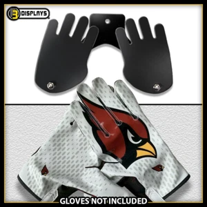 Wall Mount Display Hanger for Arizona Cardinals Football Gloves! Adjustable NFL - Picture 1 of 12