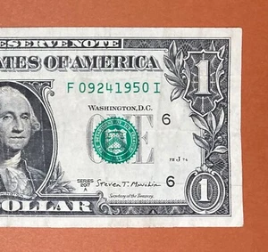 September 24, 1950 (F 09241950 I) Birthday Note $1 One Dollar Bill - Picture 1 of 3