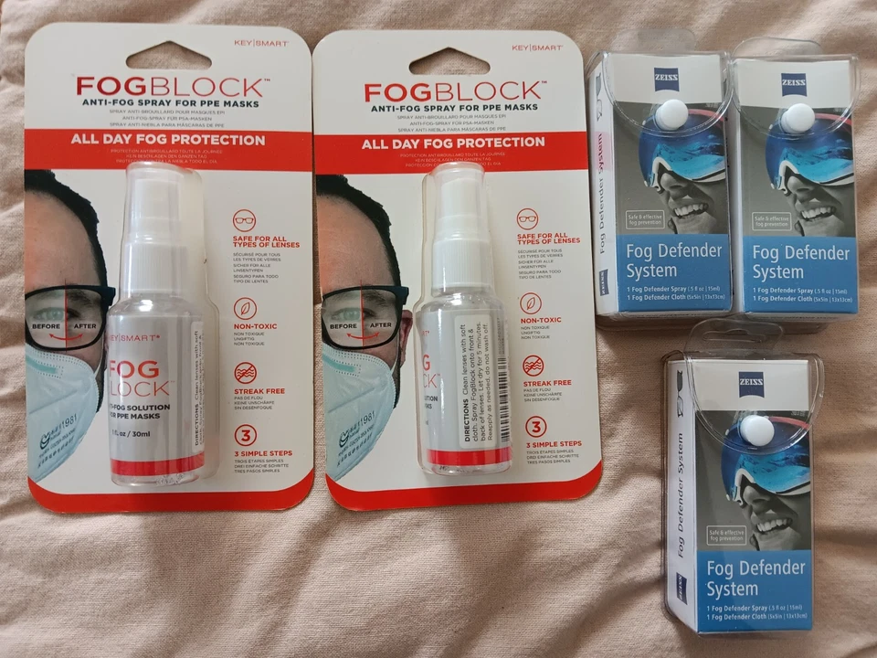 ZEISS Eyeglass Cleaner Anti-fog Defender Kit for Lens and Glasses