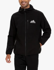 Conurbation Men's Lightweight Waterproof Rain Jacket Windbreaker with Hood - XL - Picture 1 of 9