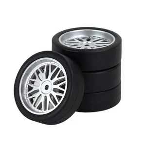 4 StüCk 32 Mm RC Drift Reifen Rad Hartreifen für LDRC AE86 1/18 RC Auto Upg7730 - Bild 1 von 6