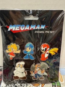 Megaman Emaille Pin Set Thinkgeek Exklusiv Selten - Bild 1 von 1