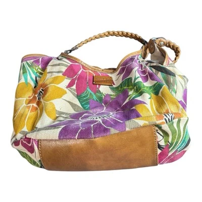 Bolso de mano de lona floral marca reliquia para mujer multicolor Foto 1 de 4