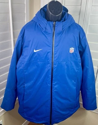 Chaqueta Parka Nike NFL Equipment Sideline Storm Azul 550 - DC3054-431 - XL Para Hombre’s Foto 1 de 4