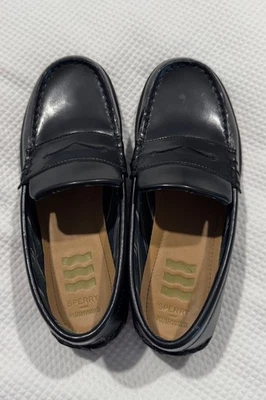 Mocasines Sperry Boys Colton PlushWave Penny EE. UU. 5M niños grandes Foto 1 de 4