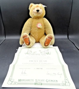 Dicky 1930 Replica Limited Edition Margarete Steiff Giengen - Brenz Teddybär - Bild 1 von 6