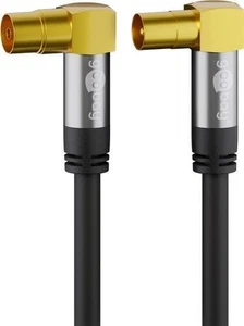3x kabel antenowy telewizyjny (typ 135 dB), 4x ekranowany; kabel antenowy telewizyjny (typ 135 dB), 4 - Zdjęcie 1 z 5