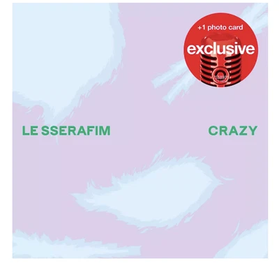 LE SSERAFIM - CRAZY (Exclusive, +1 Photo Card, CD) - NEW !!! Foto 1 de 2