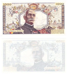 u Reproduction Note France 1000 Franks Francs 1950 740 - Picture 1 of 1