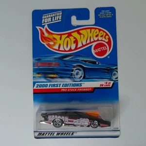 Hot Wheels Pro Stock Firebird Black 2000 First Editions 4/36 (#64/200) - Picture 1 of 2