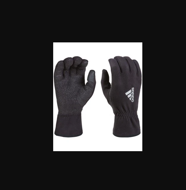 Guantes Adidas Comfort Fleece 3.0 para hombre negros medianos/grandes Foto 1 de 1