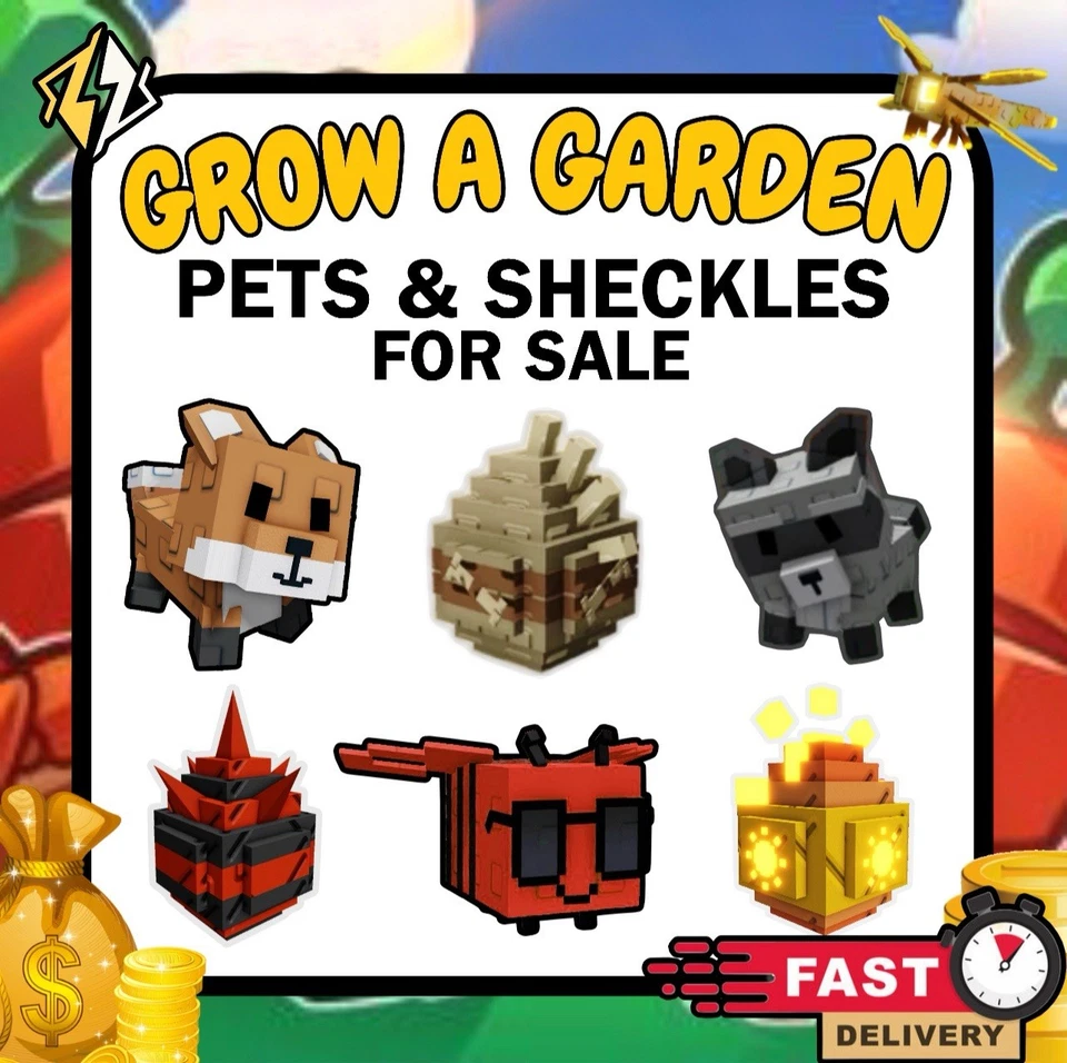 [🟢] Grow A Garden | Pets & Sheckles 🔥 | FASTEST DELIVERY 📦 - Image 1 of 1