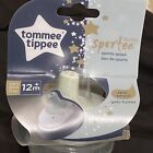 Tommee Tippee Sportee Bottle Sippy Spout 10 oz Winter Snow Gold Stars Trees