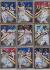 2019 Topps Gold Label Framed Autograph - Autos Rookies Gold Framed #d - You Pick