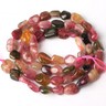 Gradient Multi Tourmaline Faceted Round Beads Size 4mm 15.5'' Strand (4mm