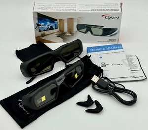 Optoma 3D Glasses - ZF2300 - Active VESA Sync Projector (2 Pairs of Glasses) - Afbeelding 1 van 12