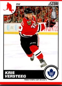 2010-11 Score Kris Versteeg Toronto Maple Leafs #445 - Picture 1 of 2