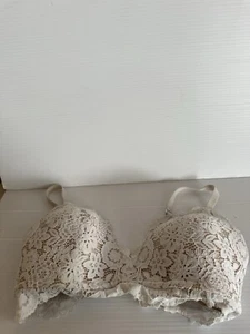 aerie Woman’s Bra ivory-lace 34DD - Picture 1 of 4