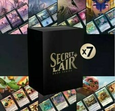 MTG Secret Lair Bundle MTGO Magic Online Redemption Code All Seven (7)!!