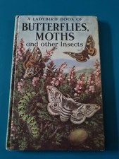 1st Edition Butterflies, Moths And Other Insects Ladybird By S.A. Manning B20