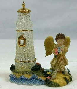 "Light of Faith" The Bright Blessing Collection Lighthouse/Angel Figure New/Box - Picture 1 of 12