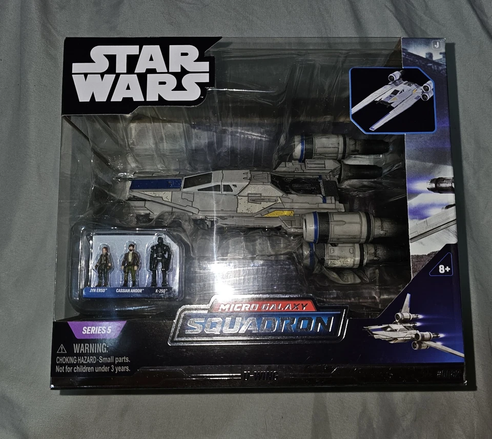 Star Wars Micro Galaxy Squadron U-Wing Starfighter Series 5 0082 na mão - Imagem 1 de 1