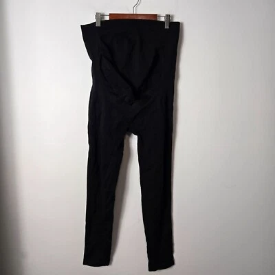 BLANQI Everyday Size XL Maternity Belly Support Full Length Leggings Black - Image 1 of 4
