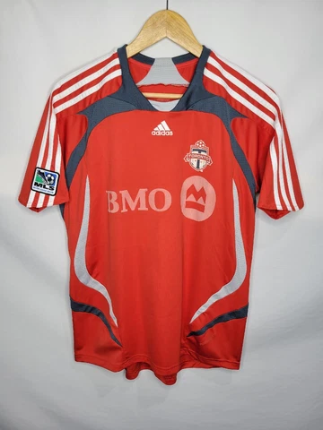 Adidas TFC Toronto FC Soccer Jersey Men's Size Medium Red MLS 2008 Canada Cover