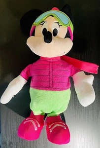 Disney Christmas 13” Minnie Mouse Skiing Animated Dancing Doll! Great Condition! - Bild 1 von 1