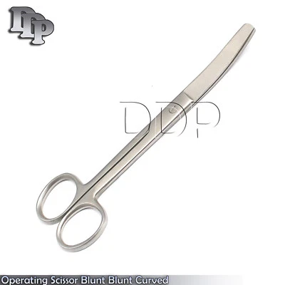Operating Dissecting Scissor 4.5" Blunt Blunt Curved Surgical Instruments - Image 1 of 3