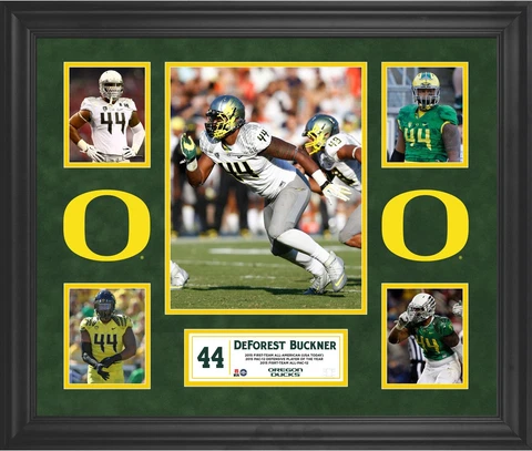 DeForest Buckner Ducks Framed 20x24 5-Photo Collage - Fanatics Cover