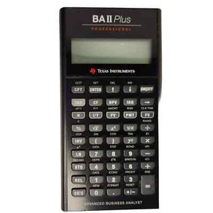 Calculadora profesional avanzada de analista de negocios Texas Instruments BAII Plus - Imagen 1 de 1