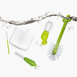 4 In 1 Bottle Cleaning Brush Set Cartoon Cactus Baby Bottle Brush Kit Scrubber - Zdjęcie 1 z 10