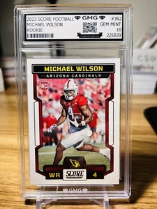 2023 Score Michael Wilson Rookie #362 GMG Graded 10 Gem Mint 💎 RC - Picture 1 of 1