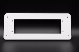 Fusion MS-RA70 series adapter plate for Clarion and others (White) - Picture 1 of 2